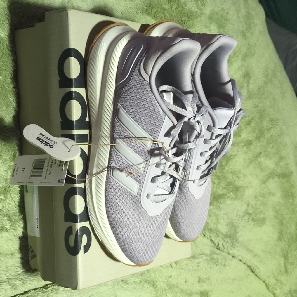 Adidas Women's X_PLRPATH Shoes in Light Purple and White. Size 10
